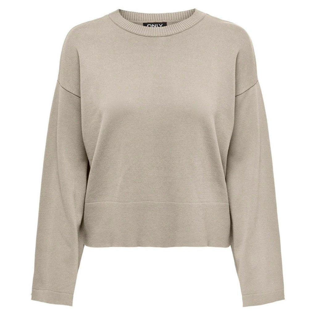 ONLY ONLKALANA LS BOXY O-NECK KNT