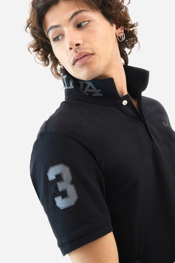 LA MARTINA MAN POLO SEMI PIQUET STRETCH