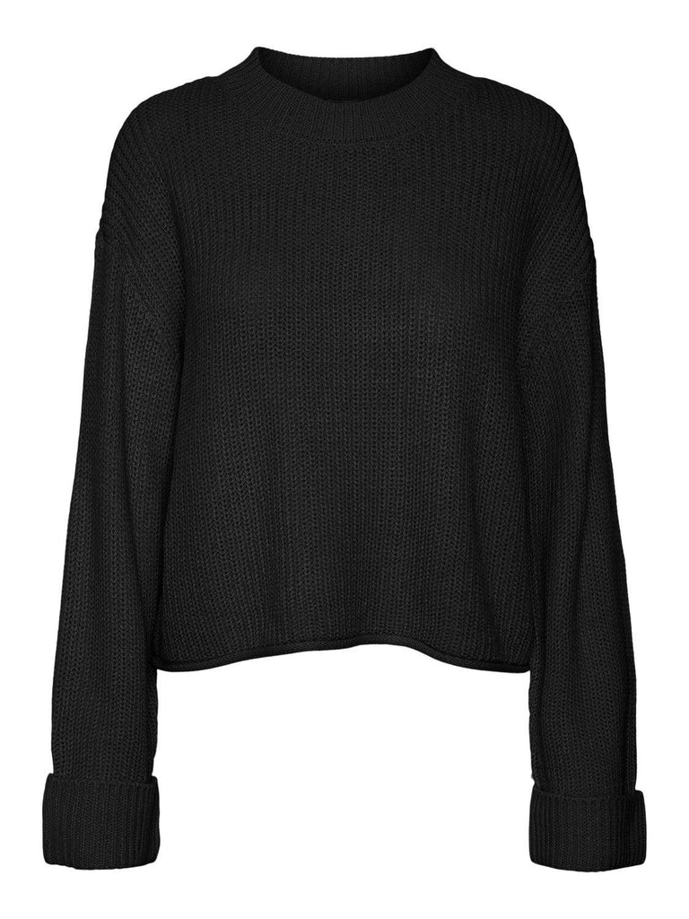 VERO MODA VMSAYLA FOLD LS O-NECK PULLOVER BOO