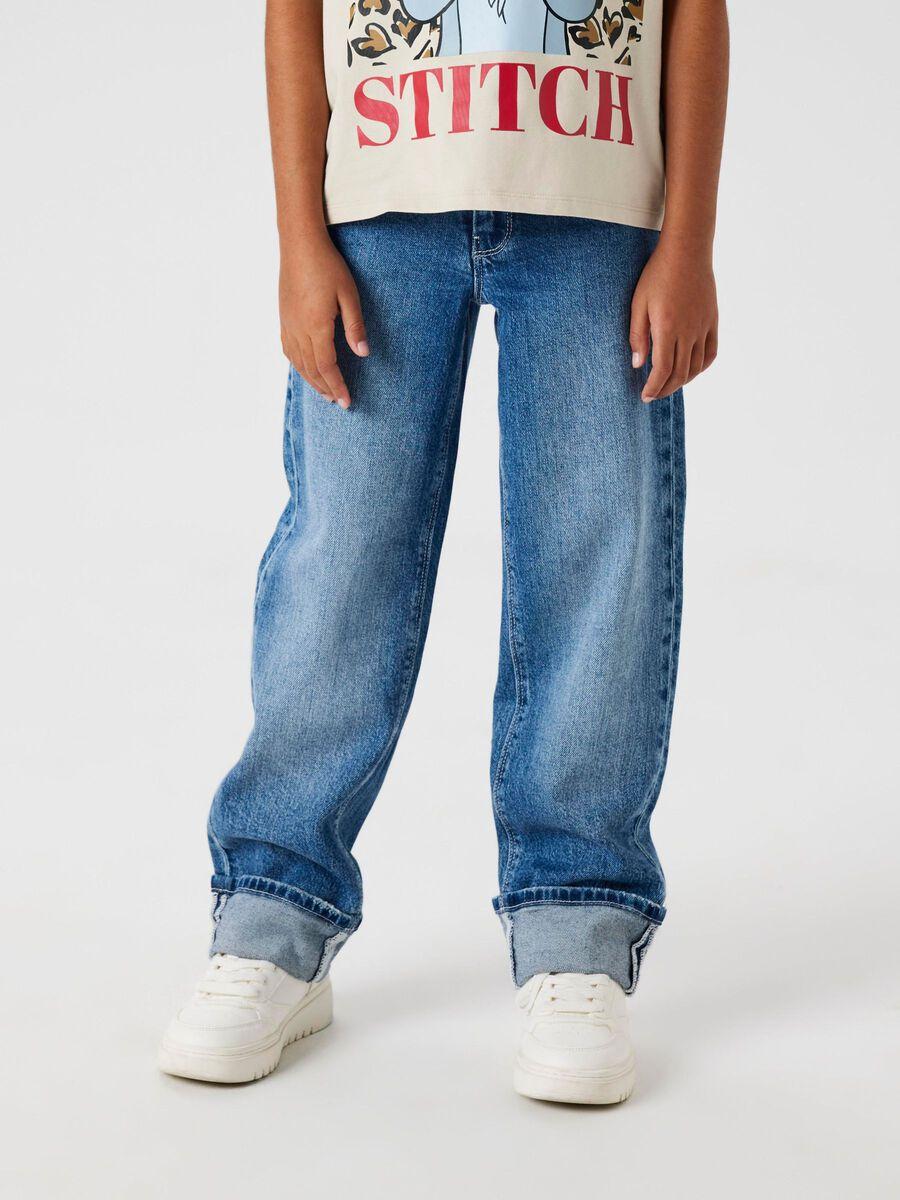 NAME.IT NKFROSE STRAIGHT FOLD JEANS 4224-AZ NOOS
