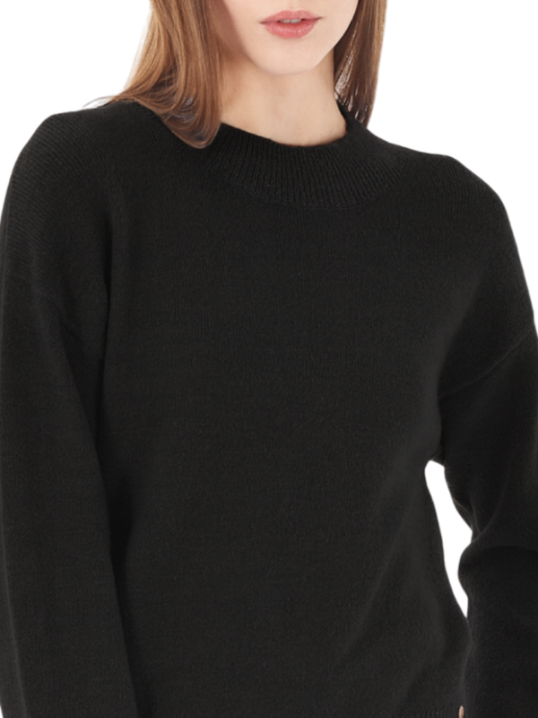 YES ZEE MAGLIA DONNA LUPETTO CROPPED