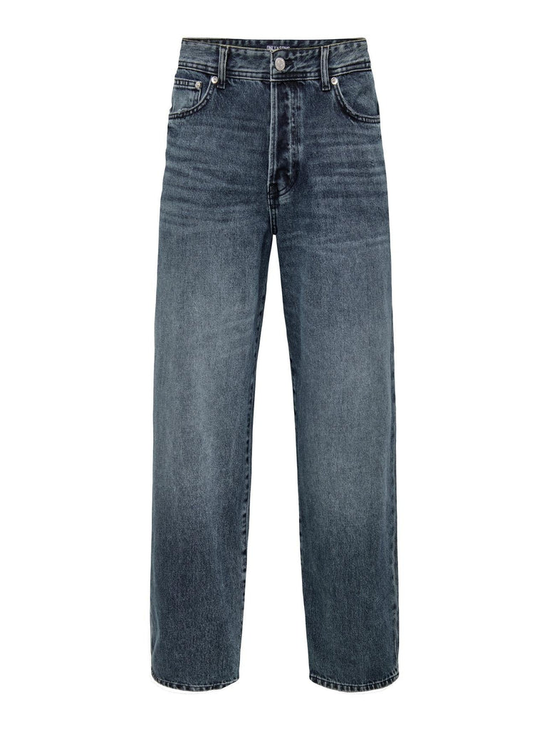 ONLY&SONS ONSFADE LOOSE BBLK 2333 TAI DNM NOOS