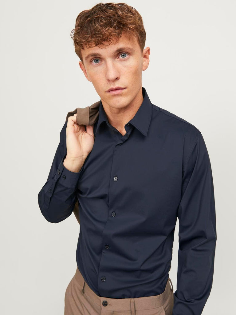 JACK AND JONES JPRBLAACTIVE STRETCH SLIM SHIRT L/S SN
