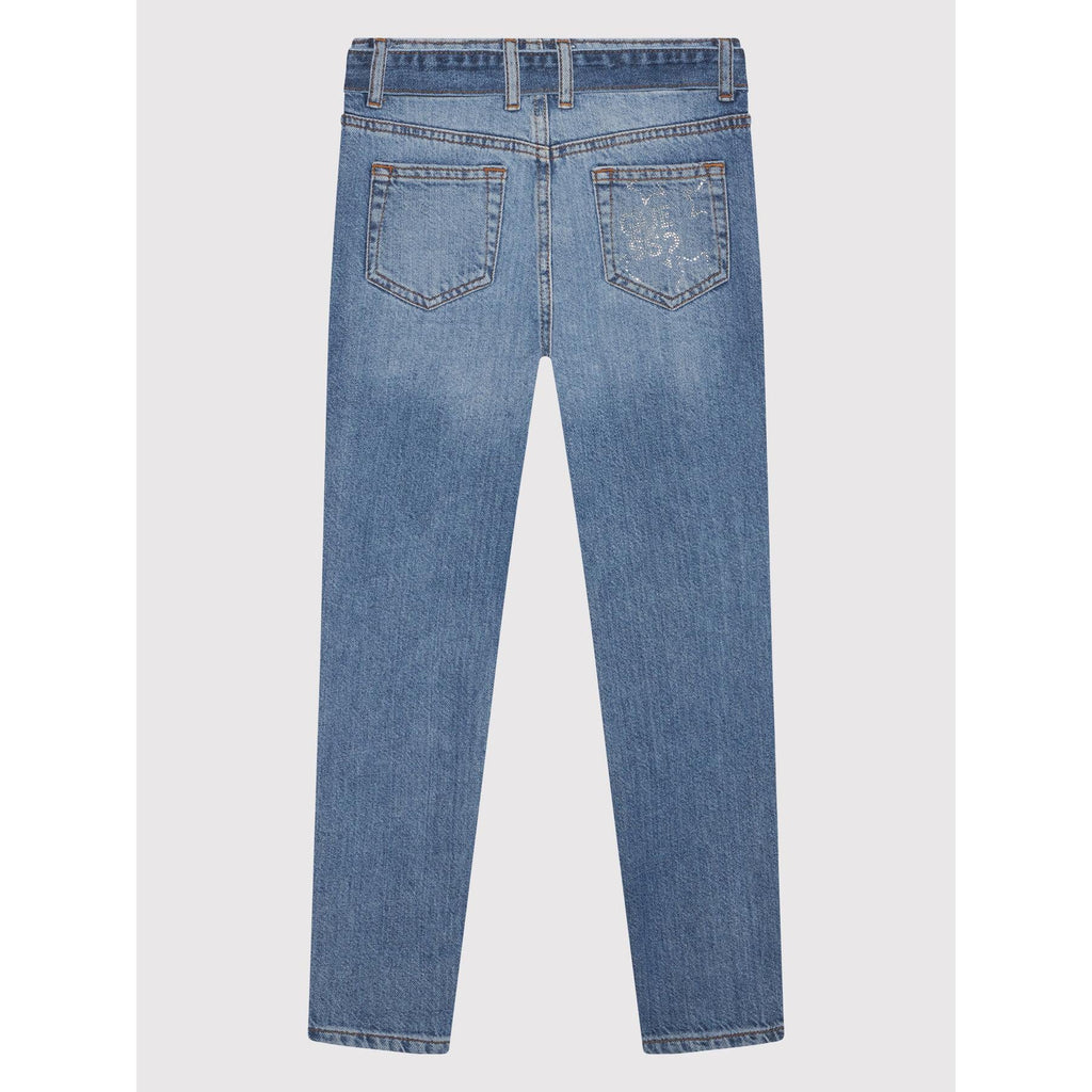 GUESS DENIM PAPER BAG PANTS