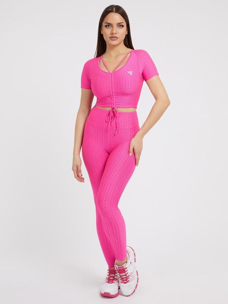GUESS DELMA ACTIVE CROP TOP