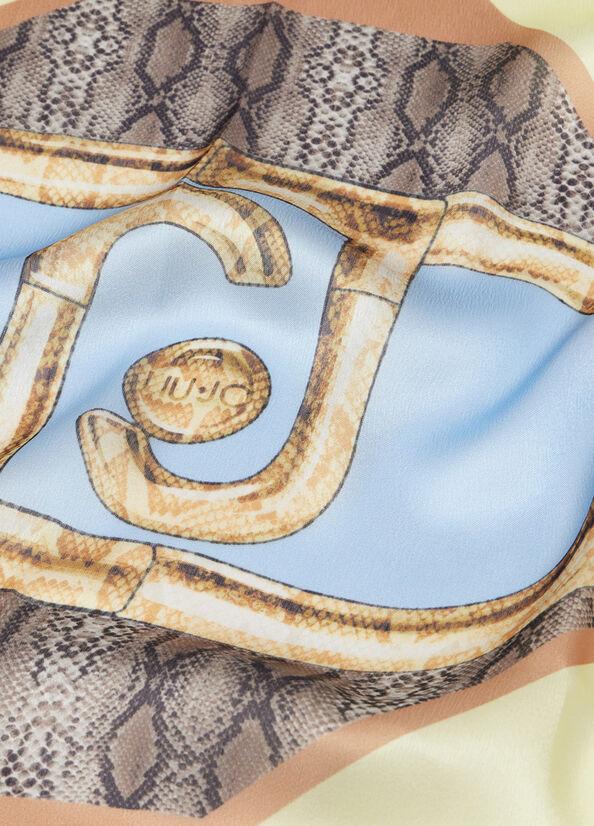 LIU JO ECS FOULARD PITONE 90X90