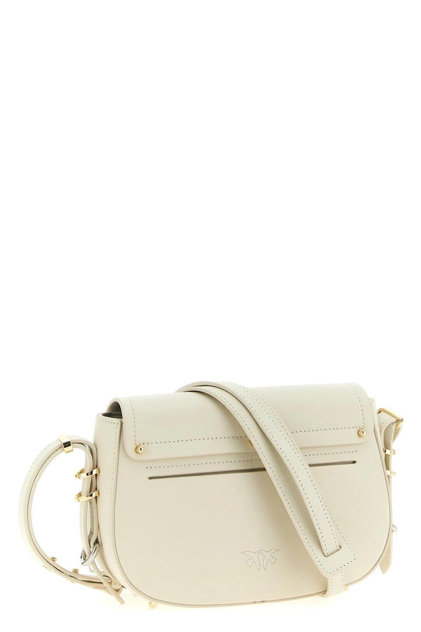 PINKO SADDLE MINI VITELLO FIORE
