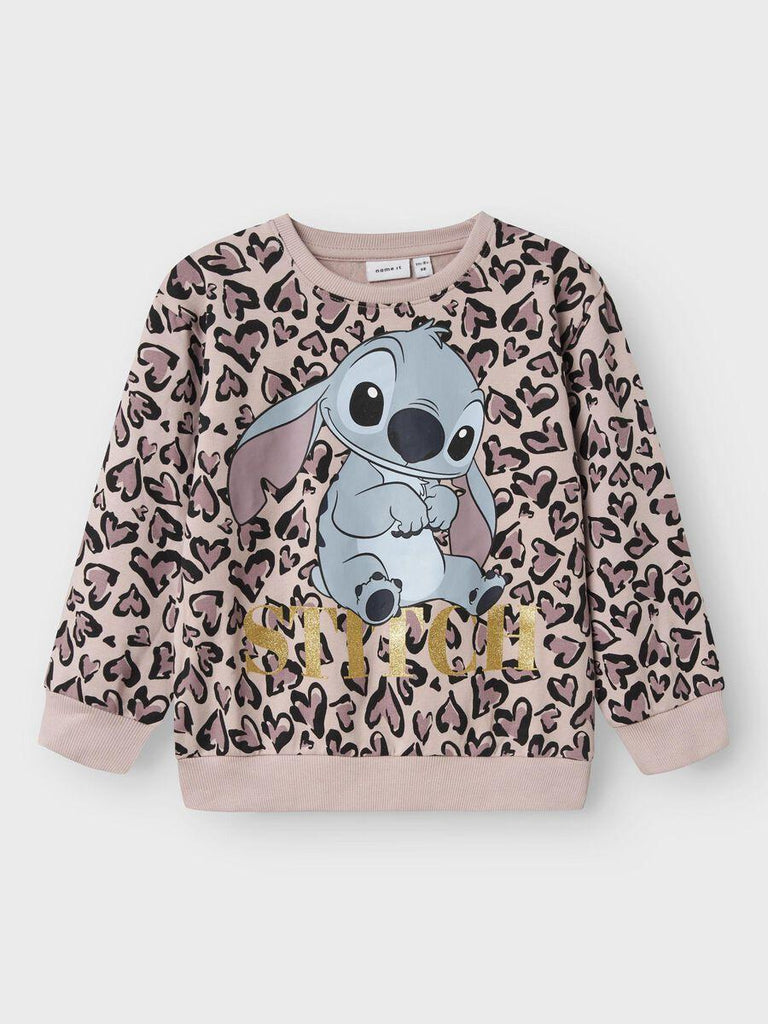 NAME.IT NMFJANNI STITCH NREG SWEAT UNB WDI