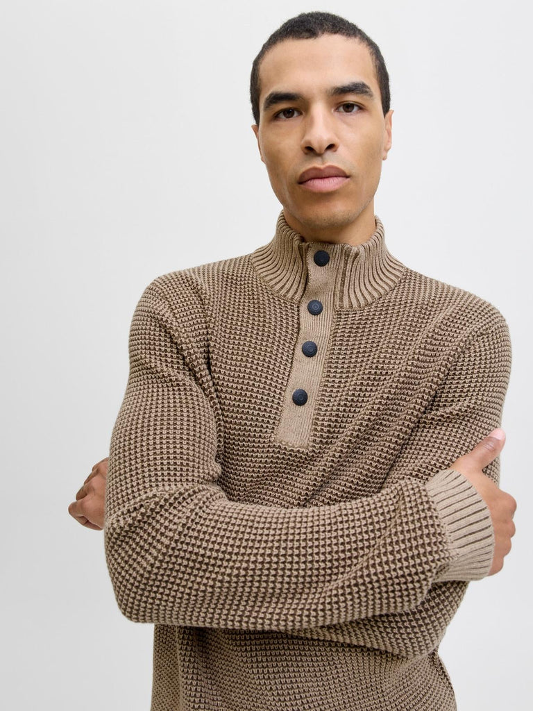 JACK AND JONES JJETHAN KNIT HIGH NECK