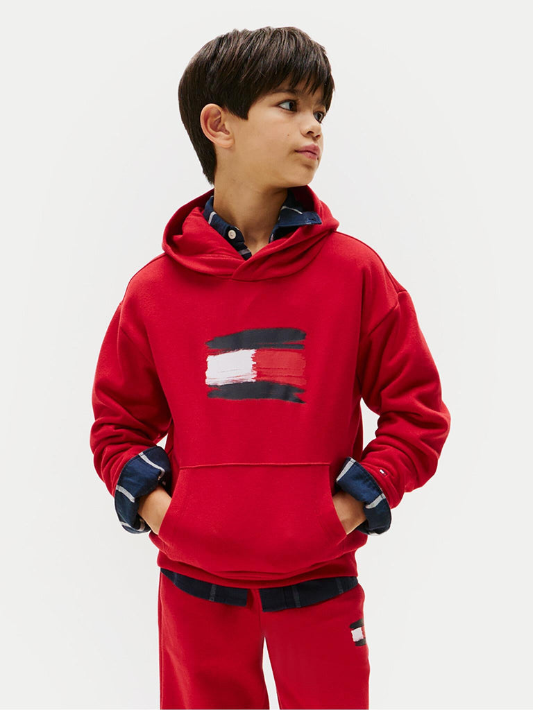 TOMMY HILFIGER FLAG HOODIE
