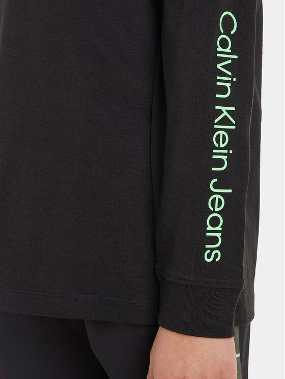CALVIN KLEIN JEANS GLOW IN THE DARK LS TSHIRT