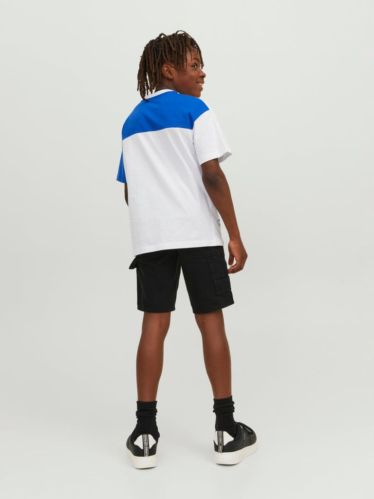 JACK JONES KIDS JCOMAGIC GO BLOCK TEE SS CREW NECK JNR