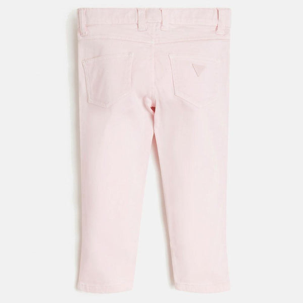 GUESS STRETCH SATEEN SKINNY PANTS