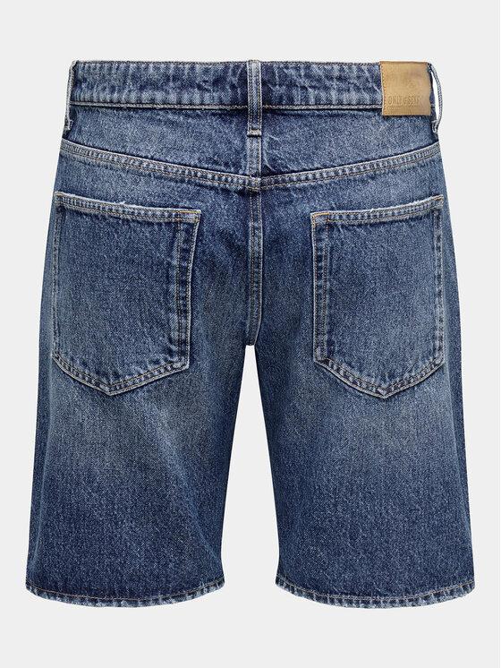 ONLY&SONS ONSEDGE MBD 9179 DOT DNM SHORTS