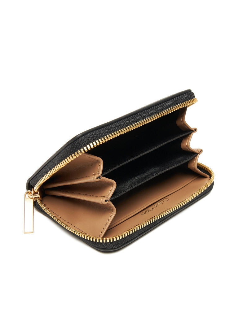 CALVIN KLEIN FOIL LOGO MEDIUM ZIP AROUND