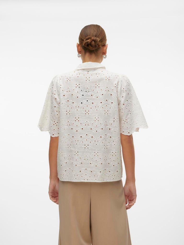 VERO MODA VMHAY 2/4 EMB SHIRT WVN SPE