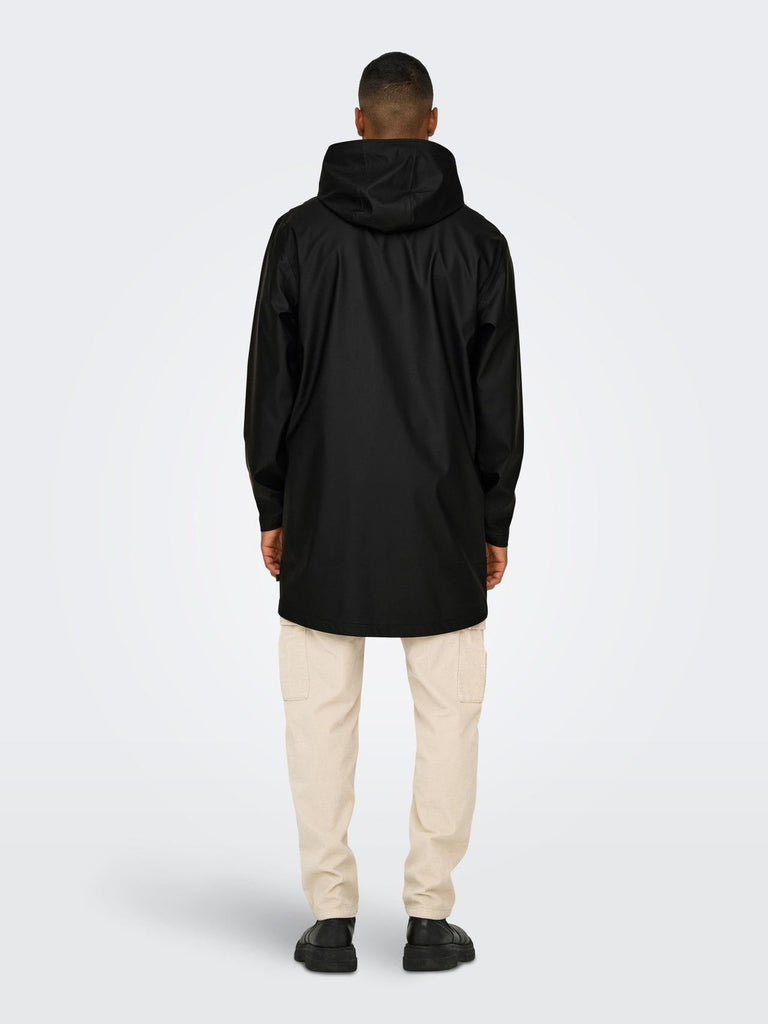 ONLY&SONS ONSLUCA RAIN COAT OTW NOOS