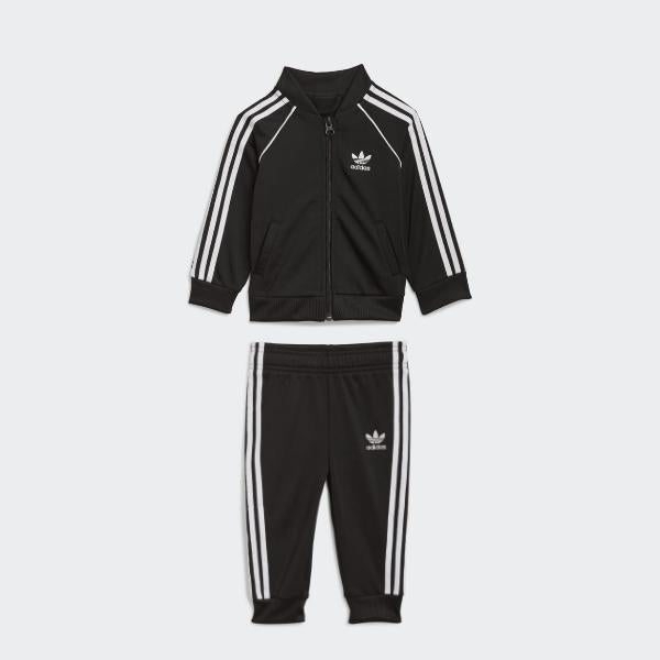 ADIDAS ORIGINALS SST TRACKSUIT       BLACK/WHITE