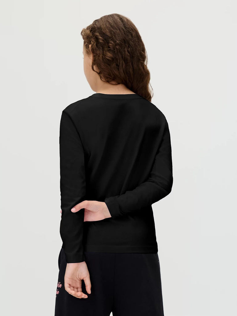 CALVIN KLEIN CHEST MONOLOGO LS T-SHIRT