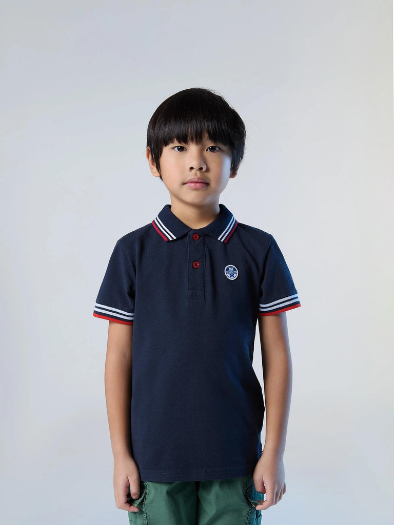 NORTH SAILS SS POLO WITH GRAPHIC