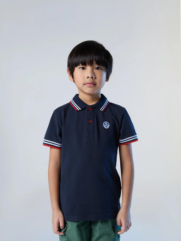 NORTH SAILS SS POLO WITH GRAPHIC