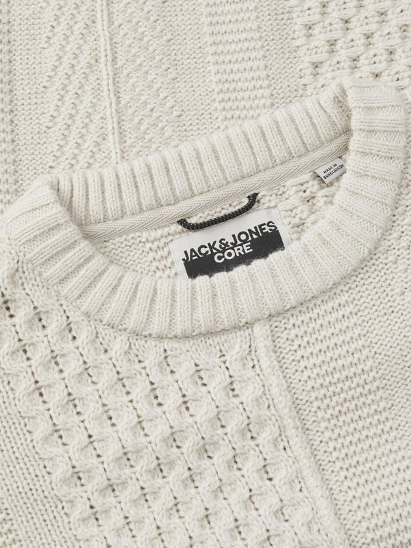 JACK AND JONES JCOCORD KNIT CREW NECK