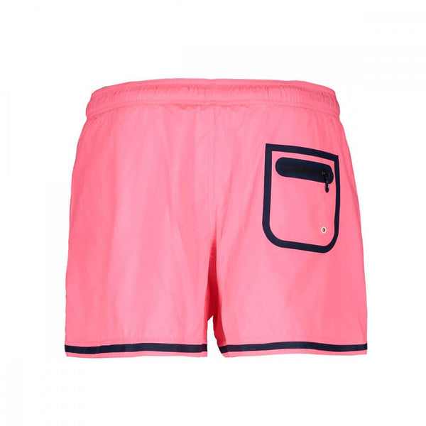 SUN68 SWIM PANT SIDE BAND  WHITE