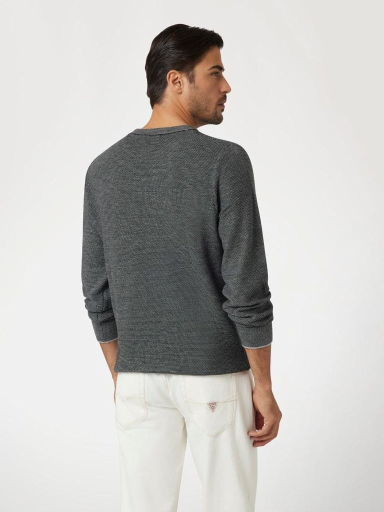 GUESS EARLE LS STITCHED CN SWTR