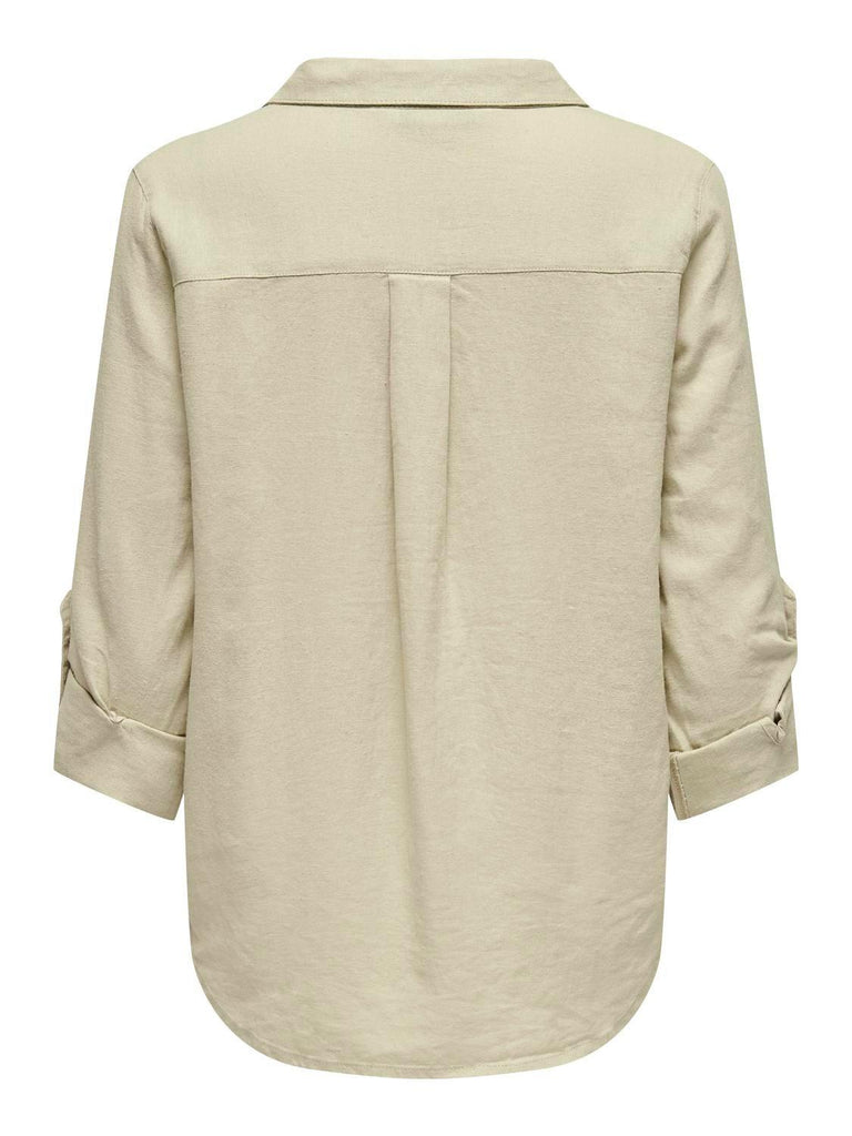 ONLY ONLYASMIN-CARO L/S LINEN SHIRT PNT NOOS