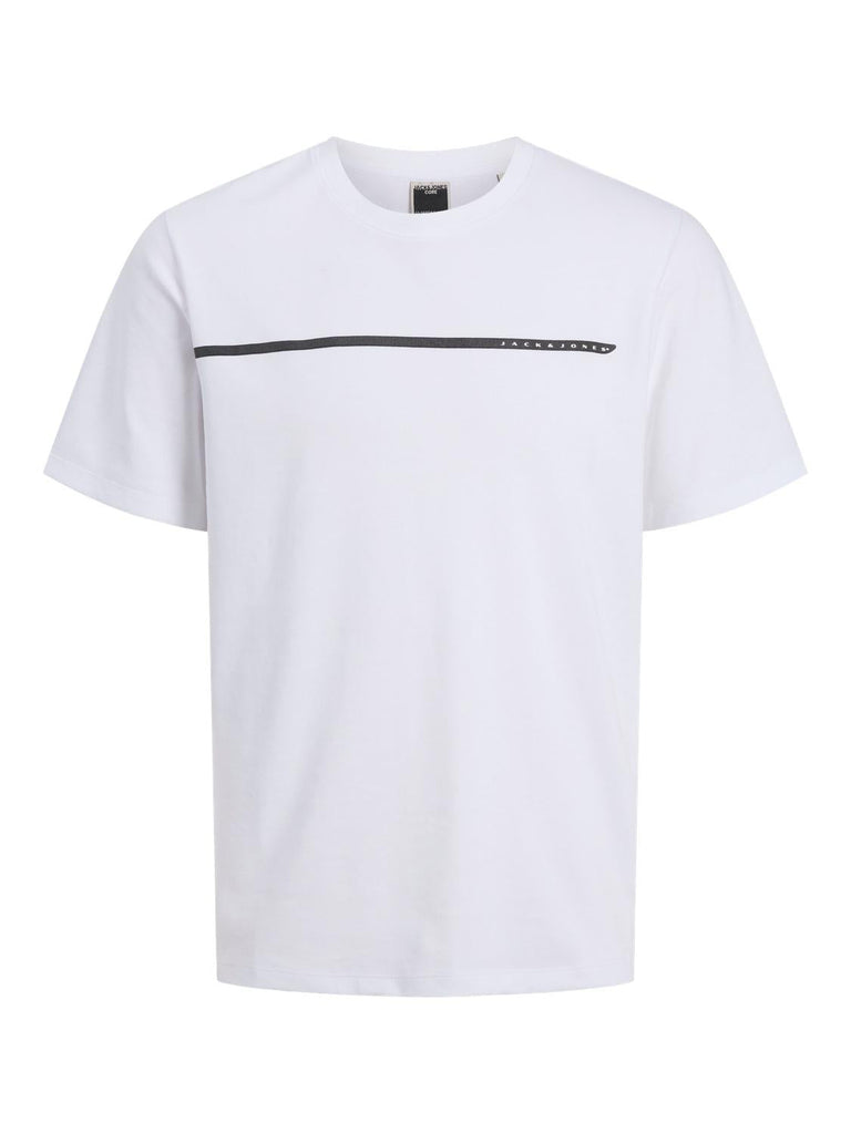 JACK AND JONES JCOFUSION FULL BRANDING TEE SS CREW NOOS