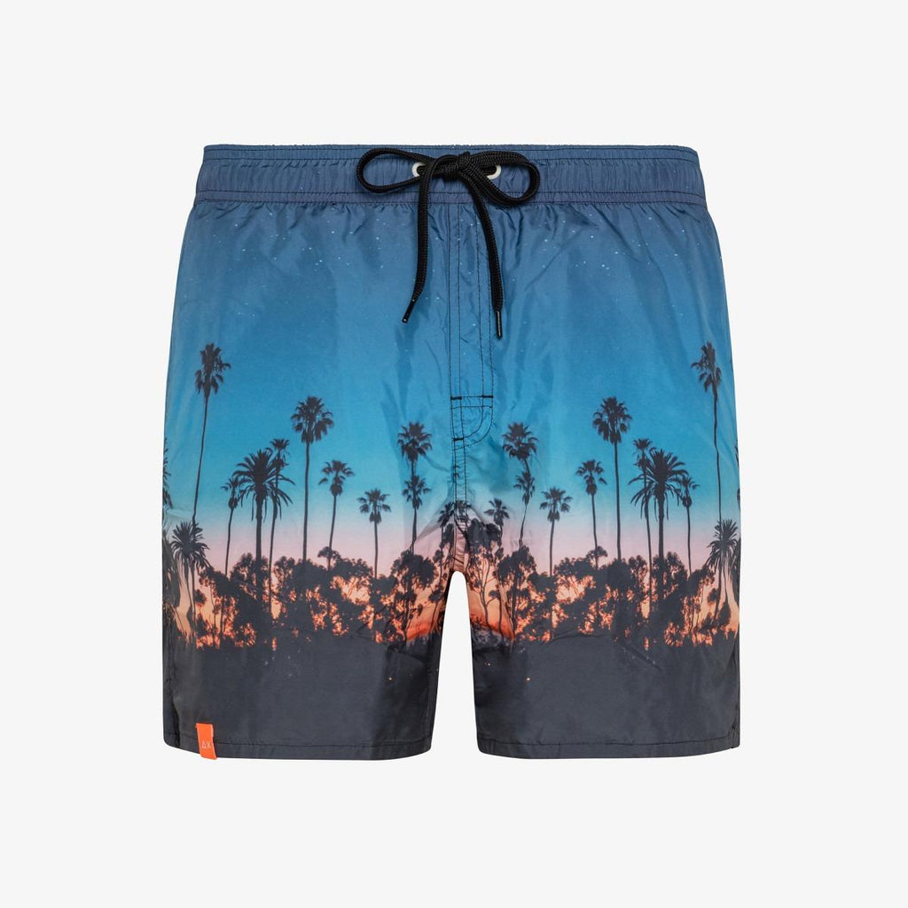 SUN68 SWIM PANT DIGITAL PRINT