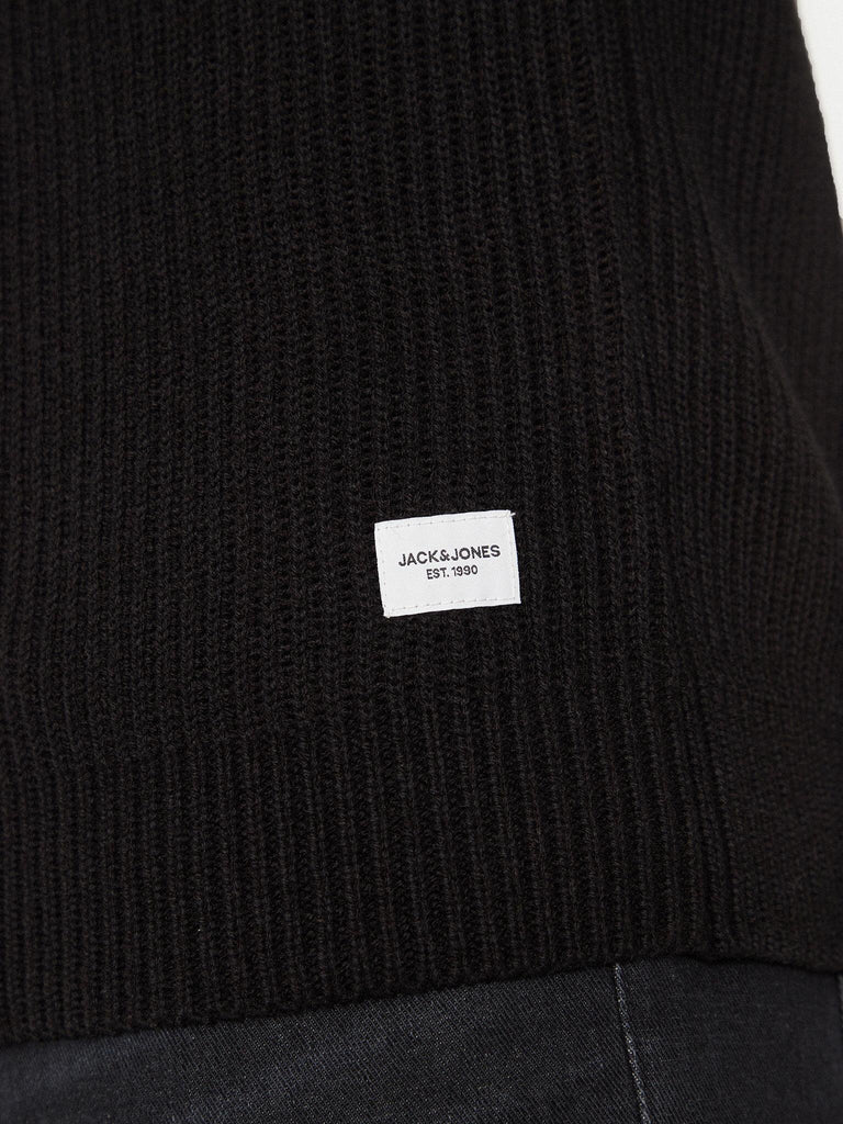JACK AND JONES JJPANNEL KNIT ROLL NECK AW24
