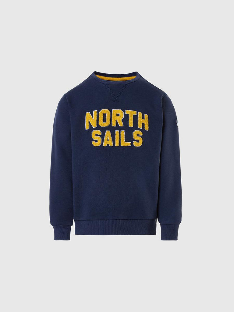 NORTH SAILS CREWNECK SWEATSHIRT WITH GRAPHIC