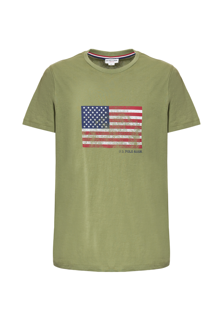 U.S. POLO ASSN T-SHIRT SS USA FLAG