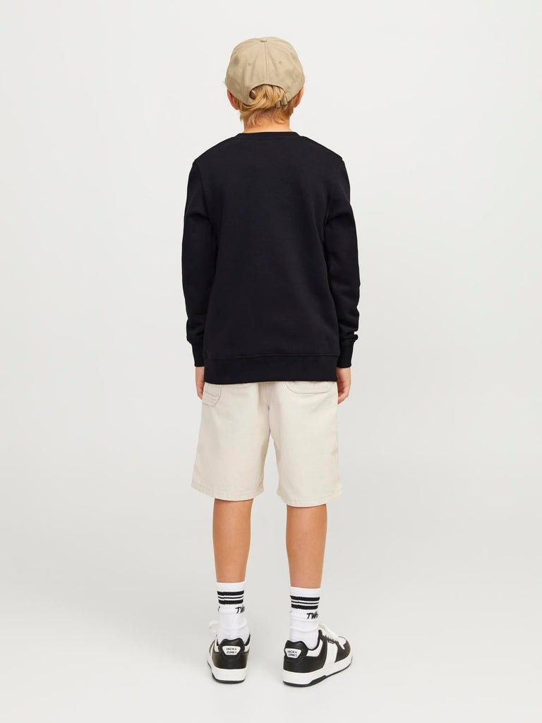 JACK JONES KIDS JCOMOUNTAIN LOGO SWEAT CREW NECK SN JNR
