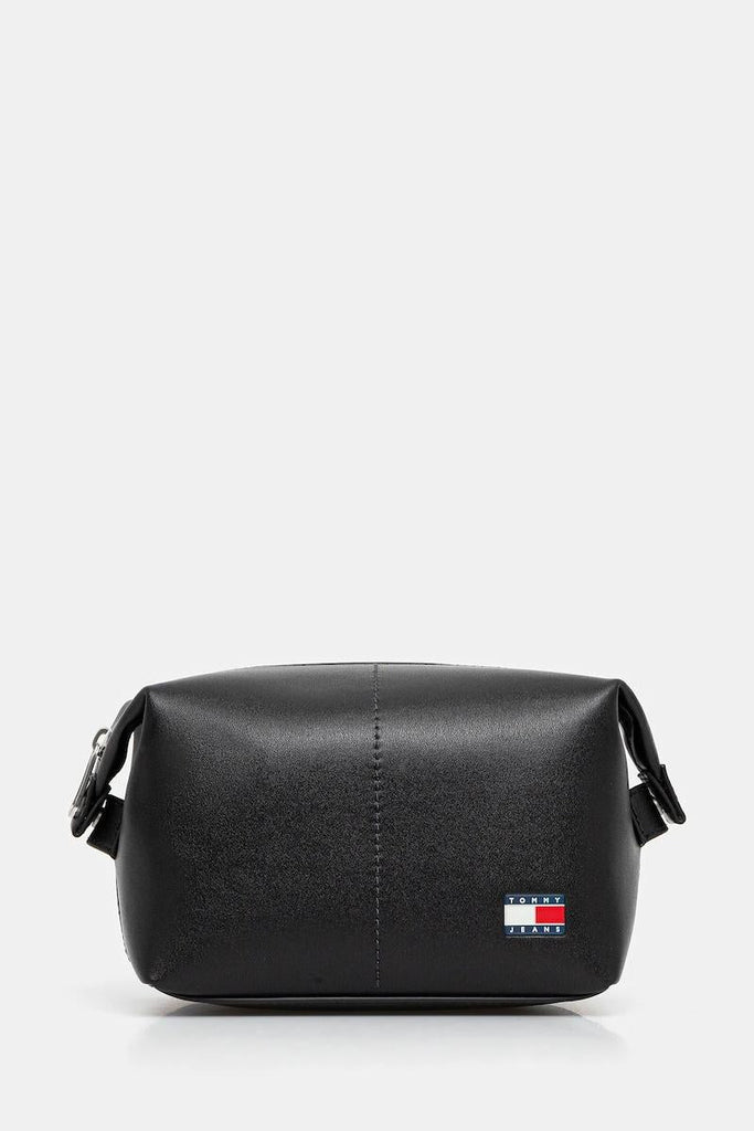 TOMMY JEANS TJM HERITAGE LEATHER WASHBAG