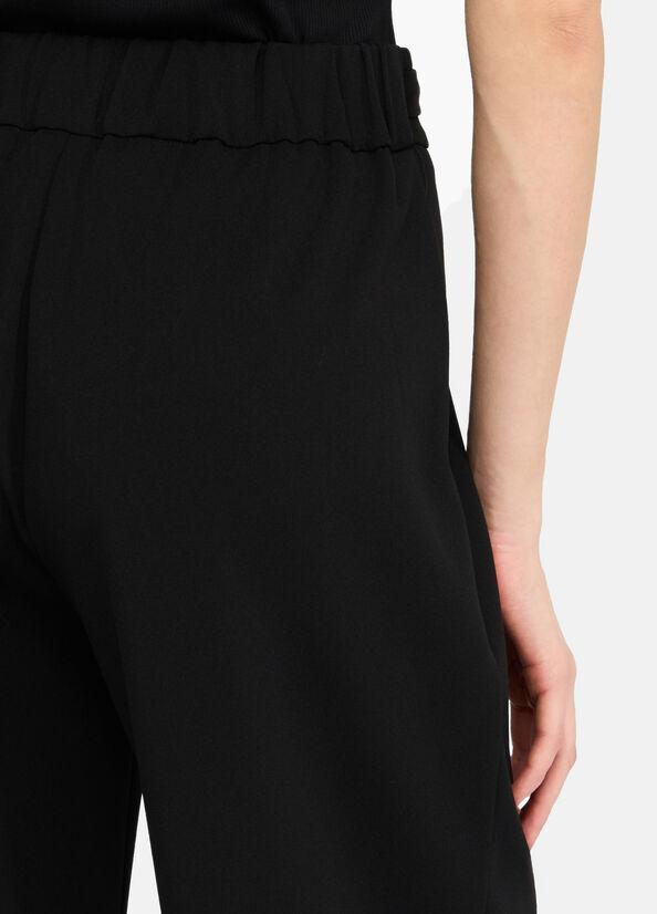 LIU JO PANT.FLARE CROPPED ELASTIC H.W