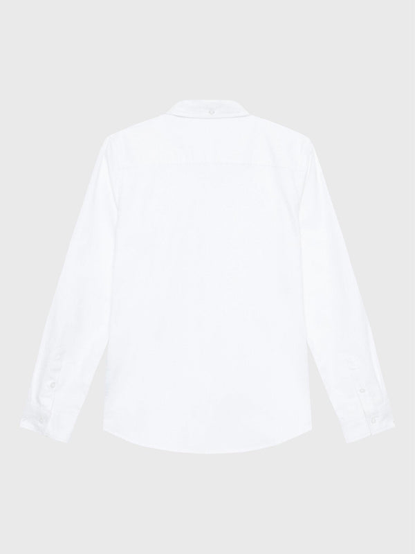 GUESS BRUSH HERRINGBONE ADJ. LS SHIR