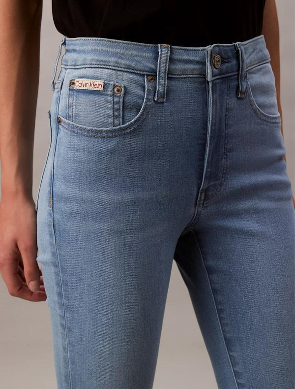 CALVIN KLEIN JEANS MID RISE SKINNY LIGH