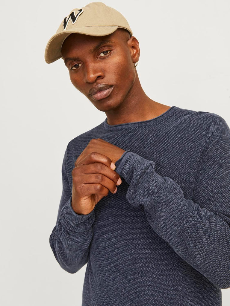 JACK AND JONES JJDEAN KNIT CREW NECK AW24