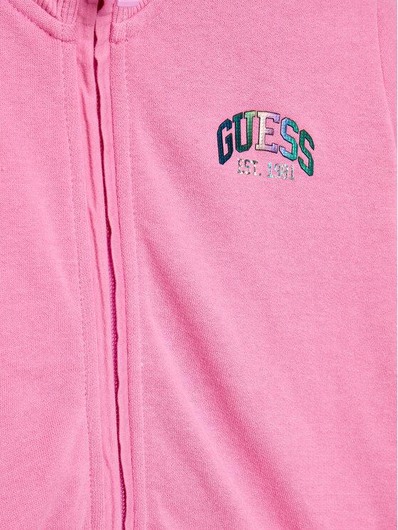 GUESS ZIP UP LS ACTIVE TOP