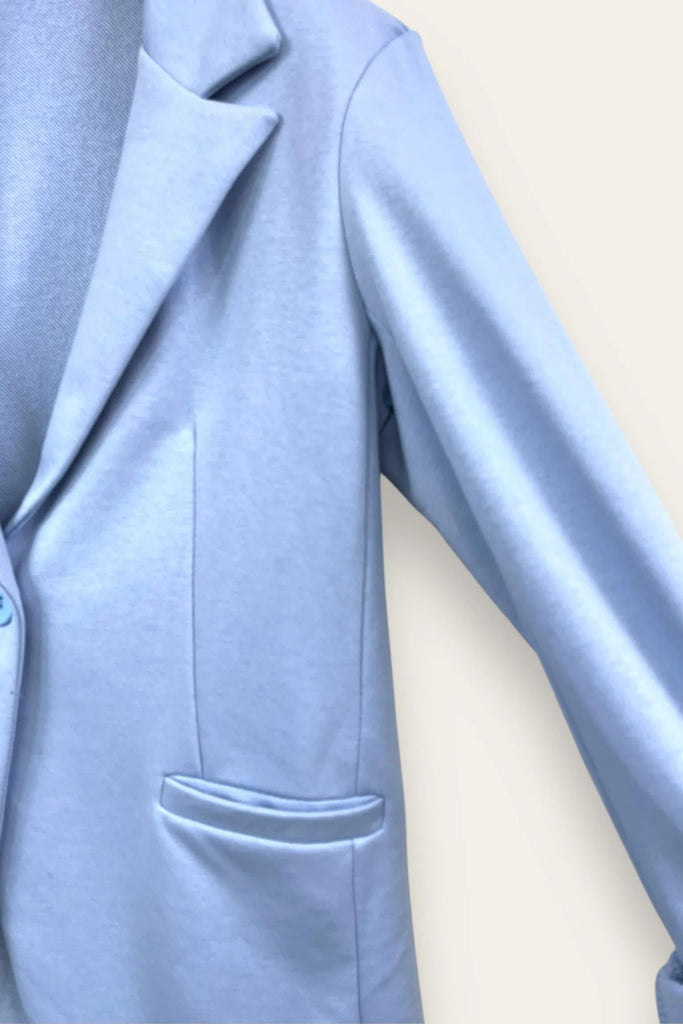 LOVEme Giacca in felpa con un bottone