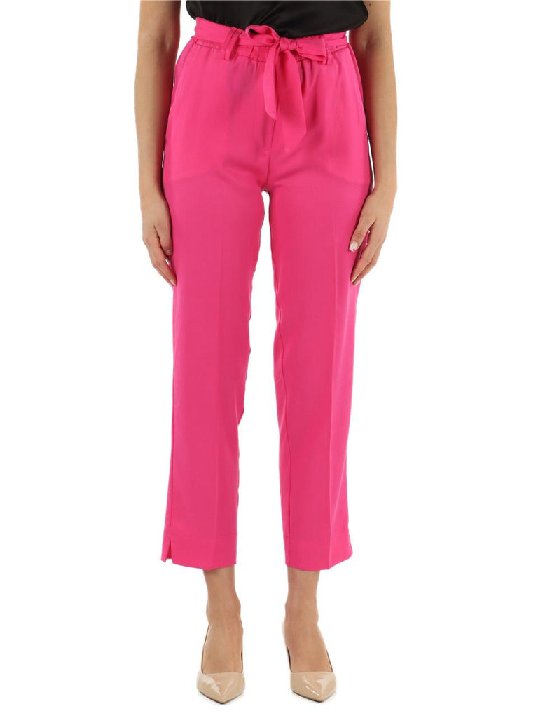 MARKUP PANTALONE IN TENCEL CON CINTUR