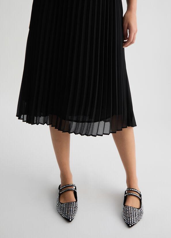 LIU JO ABITO JERSEY E GEORGETTE