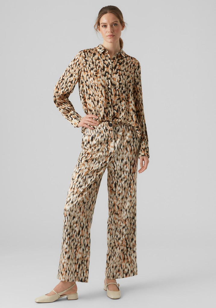 VERO MODA VMEMMA ELIA L/S SHIRT WVN BTQ
