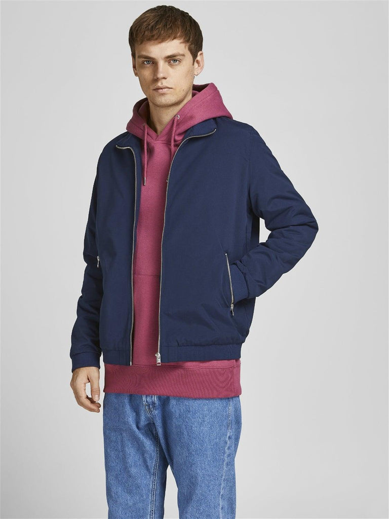 JACK AND JONES JJERUSH HARRINGTON BOMBER NOOS