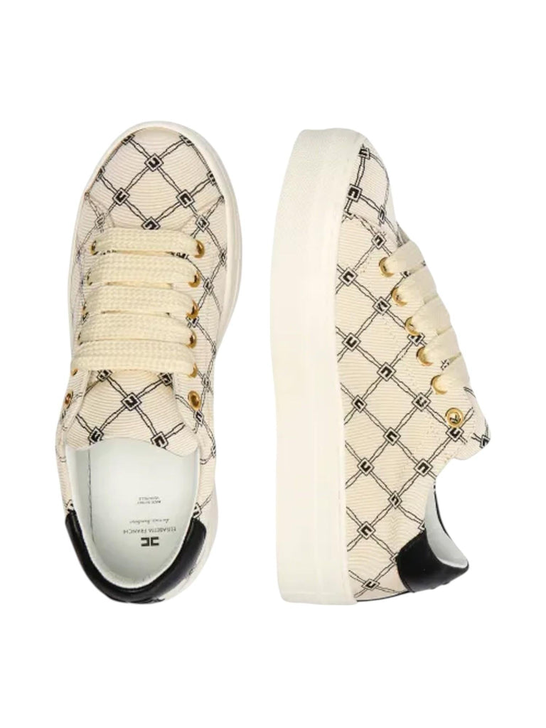 ELISABETTA FRANCHI La Mia Bambina SNEAKER BASSA ALLACCIATA