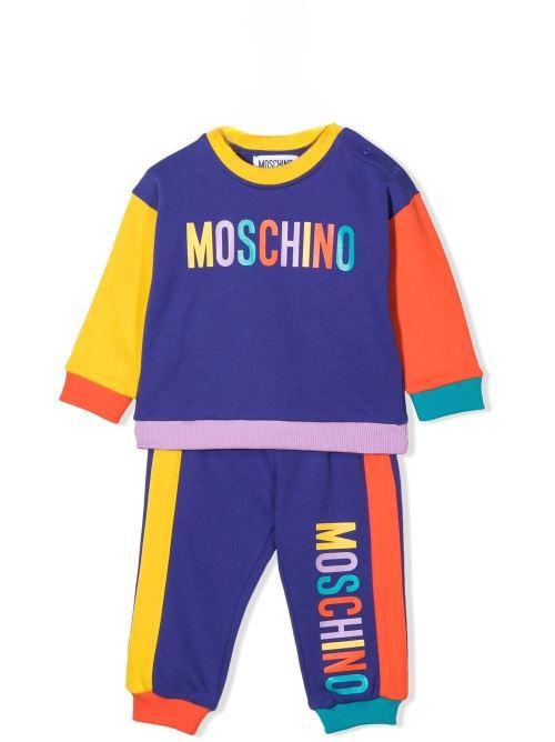 MOSCHINO BABY FELPA+PANTALONE