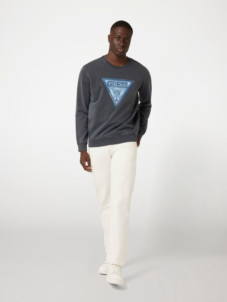 GUESS TRIANGLE PATCH CN SWEATSHIRT