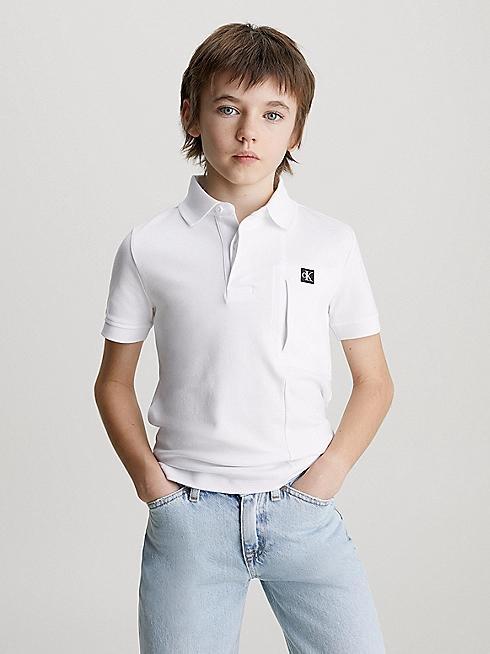 CALVIN KLEIN JEANS CLEAN CUTLINES POLO